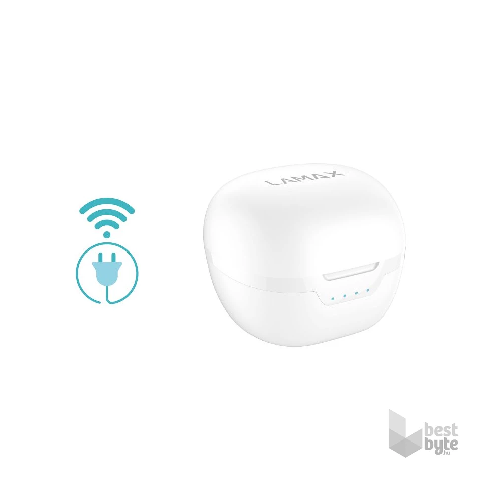 LAMAX Dots2 BT 5.0 TWS bluetooth fehér fülhallgató