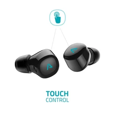 LAMAX Dots2 Touch TWS bluetooth fekete fülhallgató