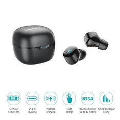 LAMAX Dots2 Touch TWS bluetooth fekete fülhallgató