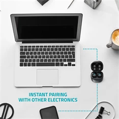 LAMAX Dots2 Touch TWS bluetooth fekete fülhallgató