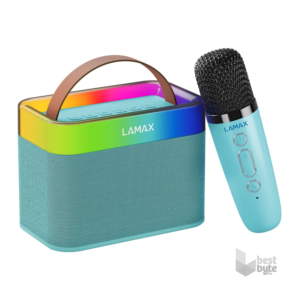 LAMAX KaraokeKid1 Blue 10W kék gyermek karaoke hangszóró