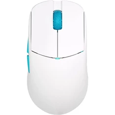 LAMZU Atlantis mini PRO optikai USB / vezeték nélküli gaming egér fehér