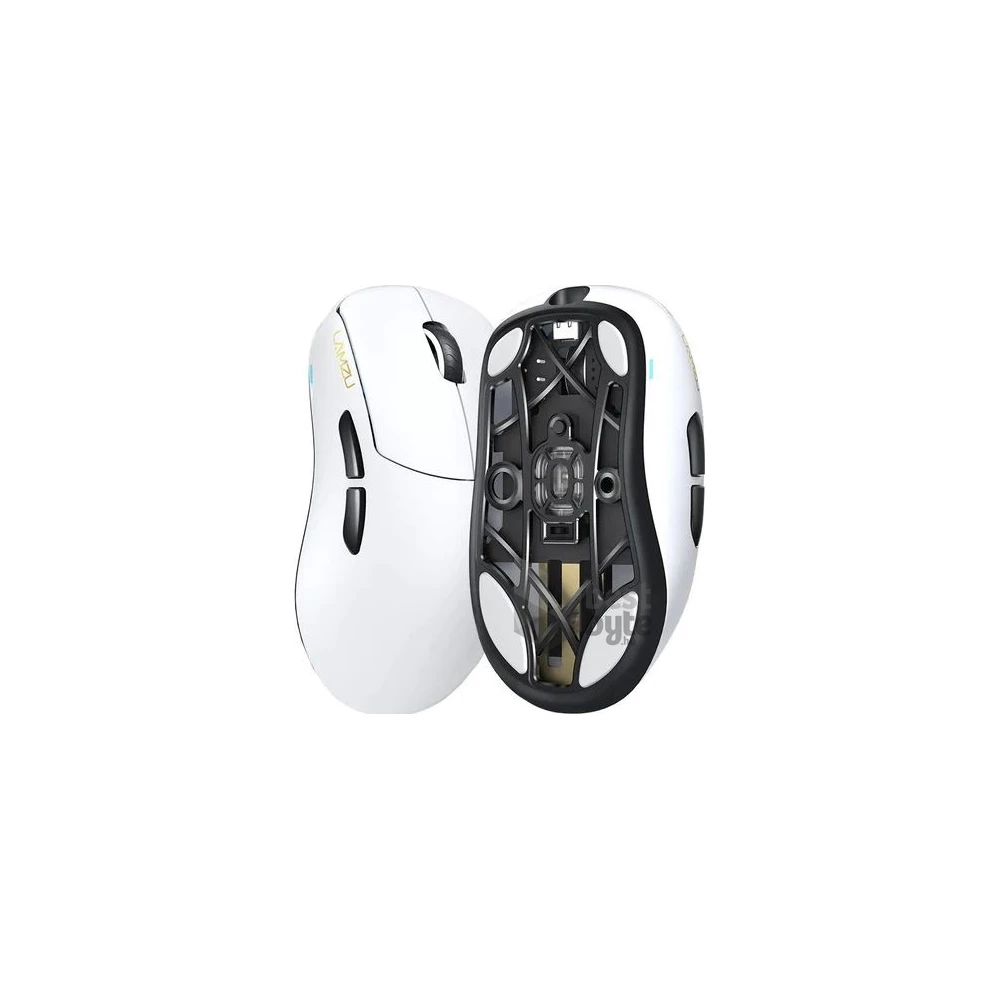 LAMZU Thorn optikai USB / vezeték nélküli gaming egér fehér