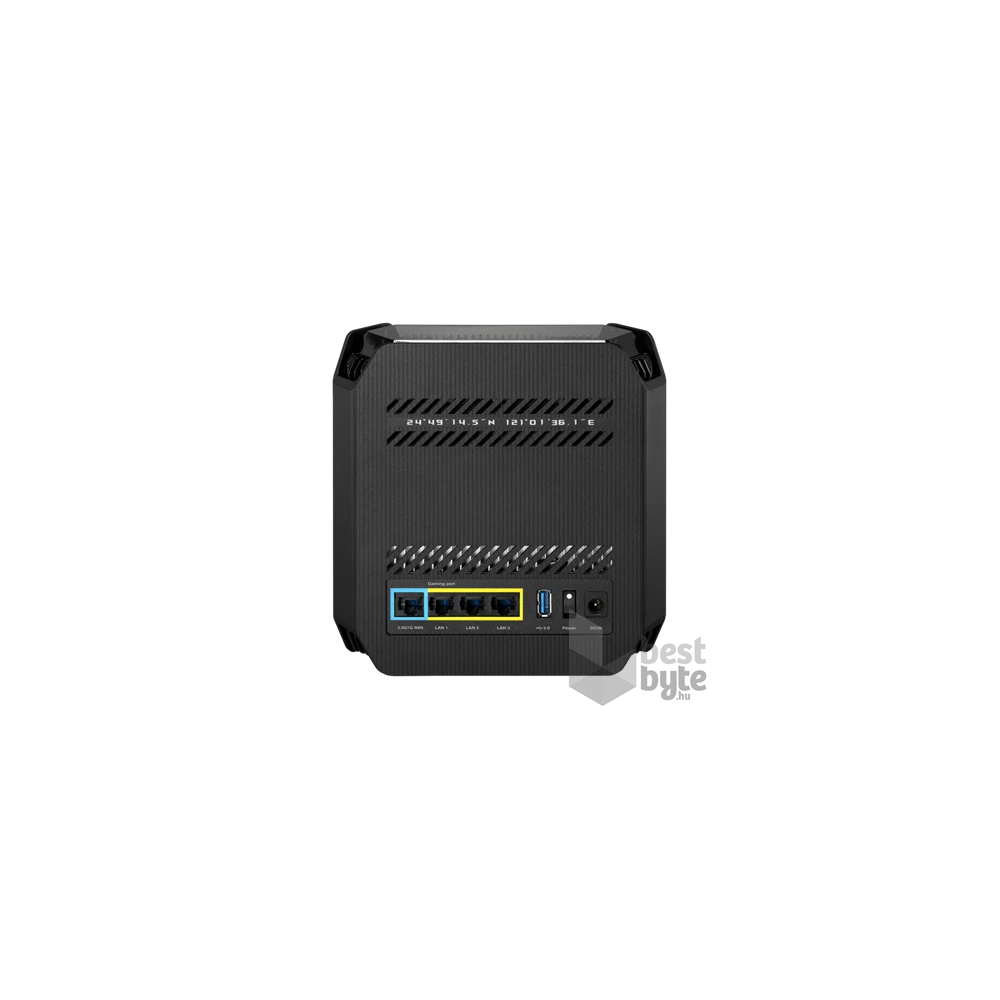 LAN/WIFI Asus ROG Rapture GT6 Router - Fekete