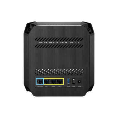 LAN/WIFI Asus ROG Rapture GT6 Router - Fekete