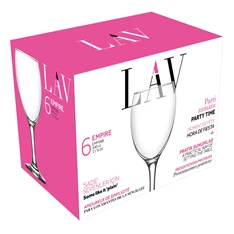 LAV Empire Wine 340ml vörösboros pohár szett 6 darabos LV-EMP568F