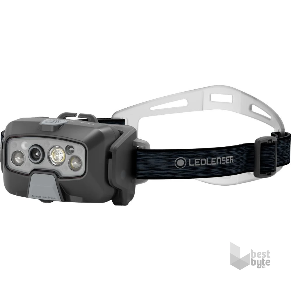 LEDLENSER HF8R Core 1600lm/210m, Li-ion, tölthető fejlámpa, fekete
