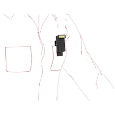 LEDLENSER W1R Work csíptethető tölthető lámpa 220lm 1xLi-ion