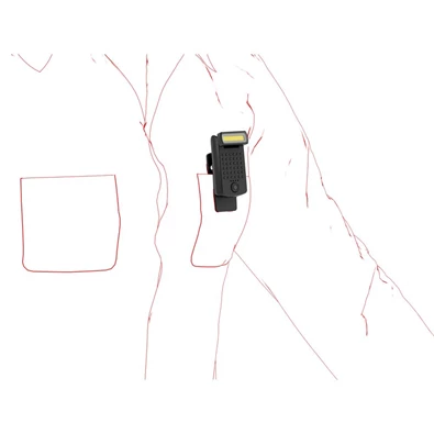 LEDLENSER W1R Work csíptethető tölthető lámpa 220lm 1xLi-ion