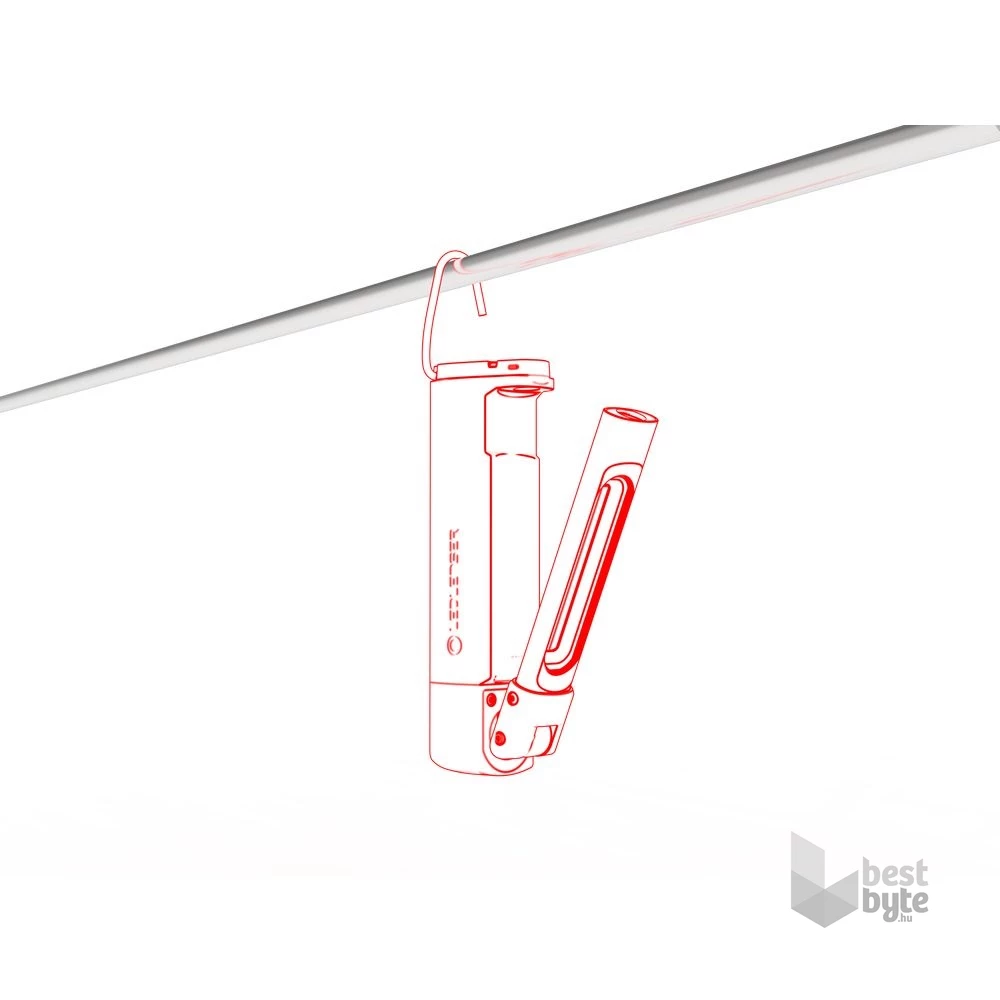 LEDLENSER W7R Work tölthető munkalámpa UV fénnyel, 600lm 1xLi-ion