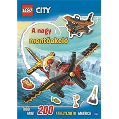 LEGO City - A nagy mentőakció - Több mint 200 áthelyezhető matrica
