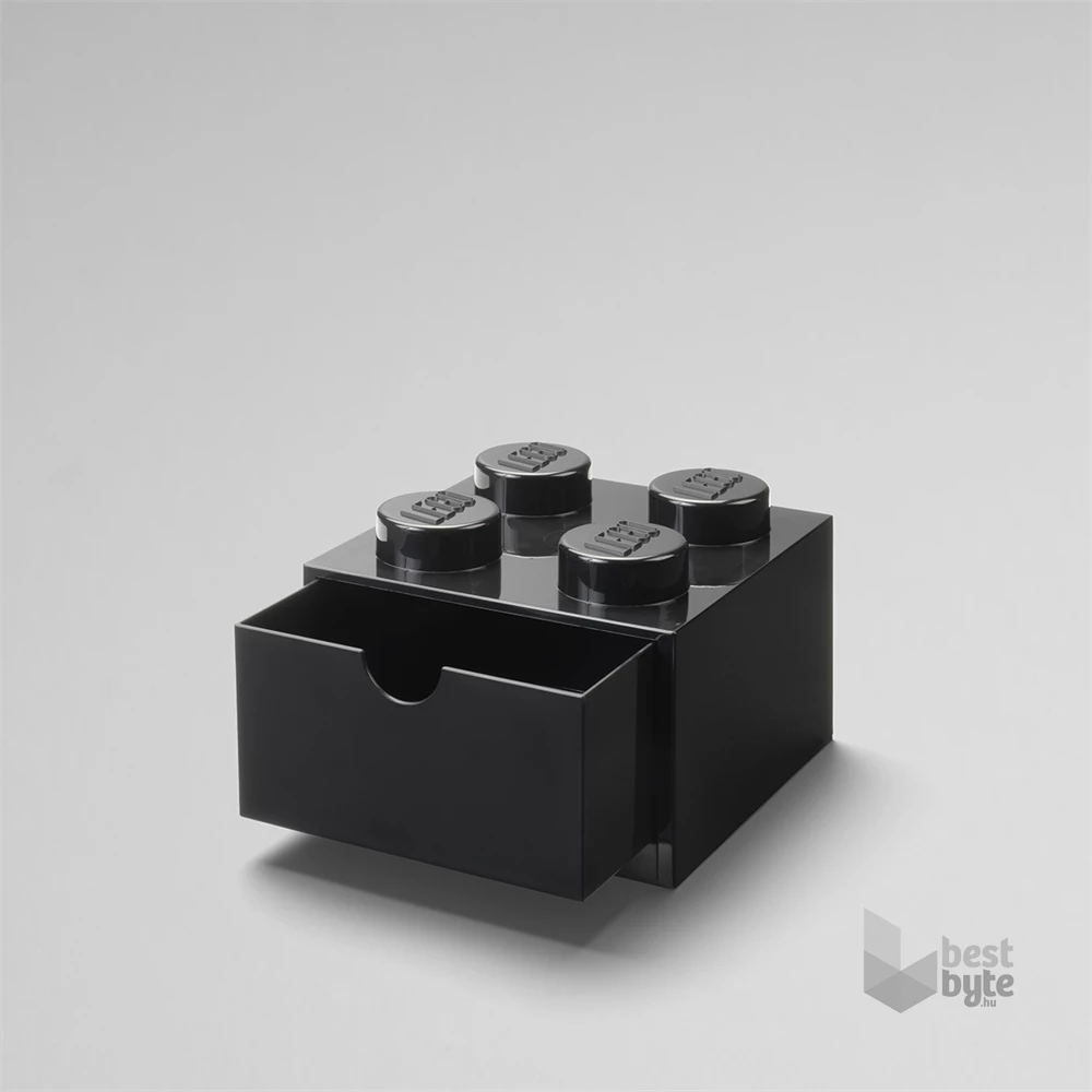 LEGO Fiókos tárolódoboz 2x2,kicsi,fekete