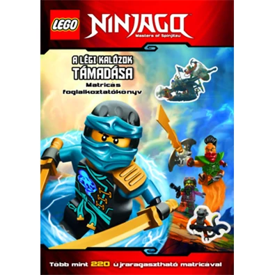 LEGO Ninjago - A légi kalózok támadása - Matricás foglalkoztatókönyv