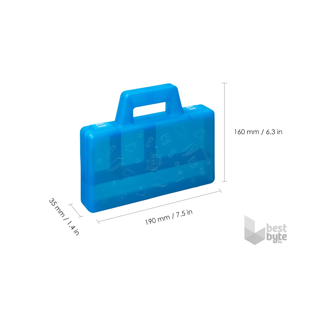 LEGO Rendszerező táska, kék