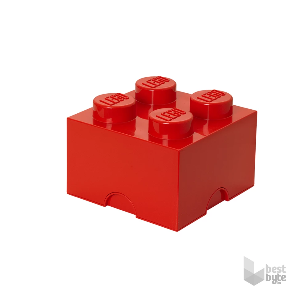 LEGO Tárolódoboz 2x2, piros (5,6 literes)