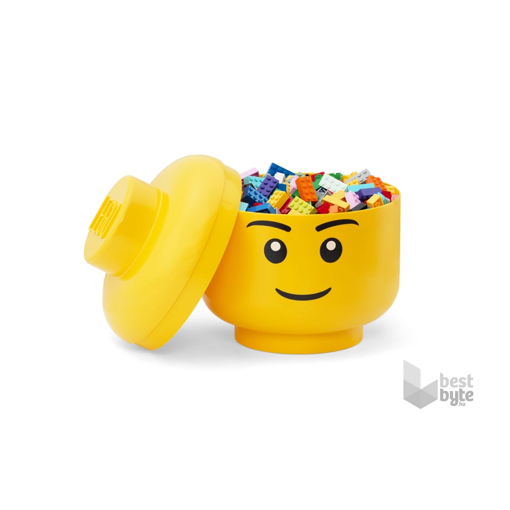 LEGO Fiú tárolófej, nagy (8,5 literes)