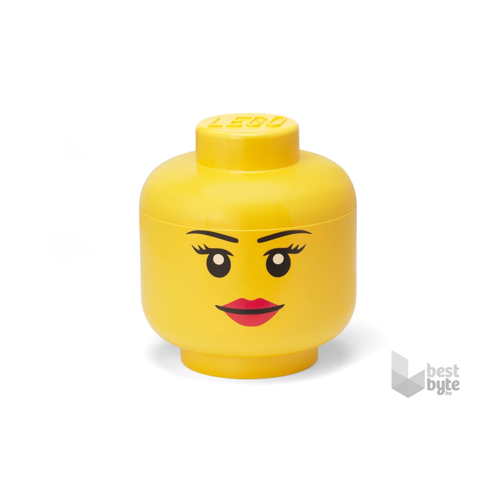 LEGO Lány tárolófej, nagy (8,5 literes)