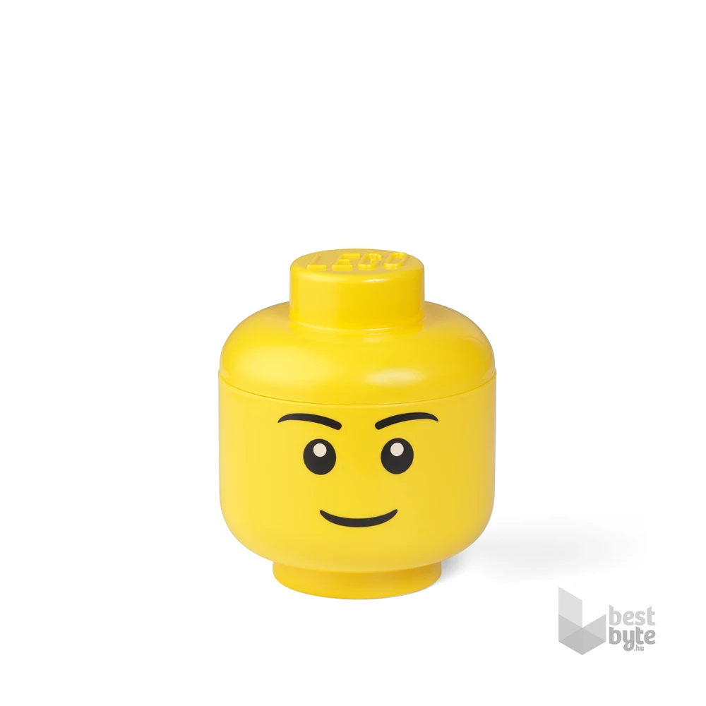 LEGO Fiú tárolófej, kicsi (2 literes)
