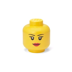 LEGO Lány tárolófej, kicsi (2 literes)