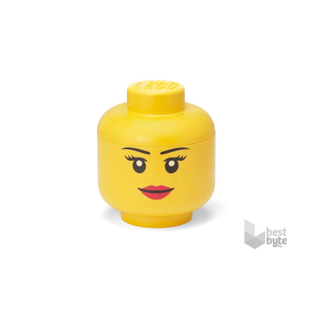 LEGO Lány tárolófej, kicsi (2 literes)