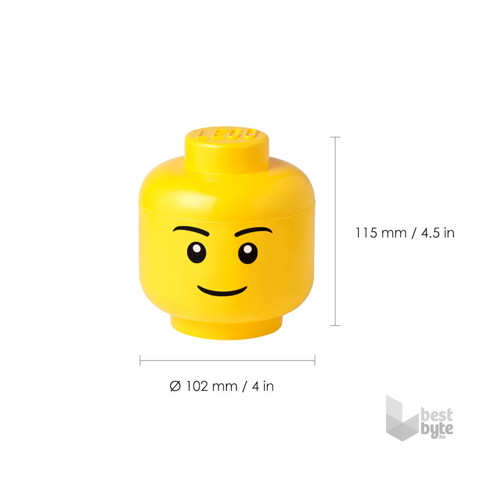 LEGO Tároló fej szett, mini, 4 db-os