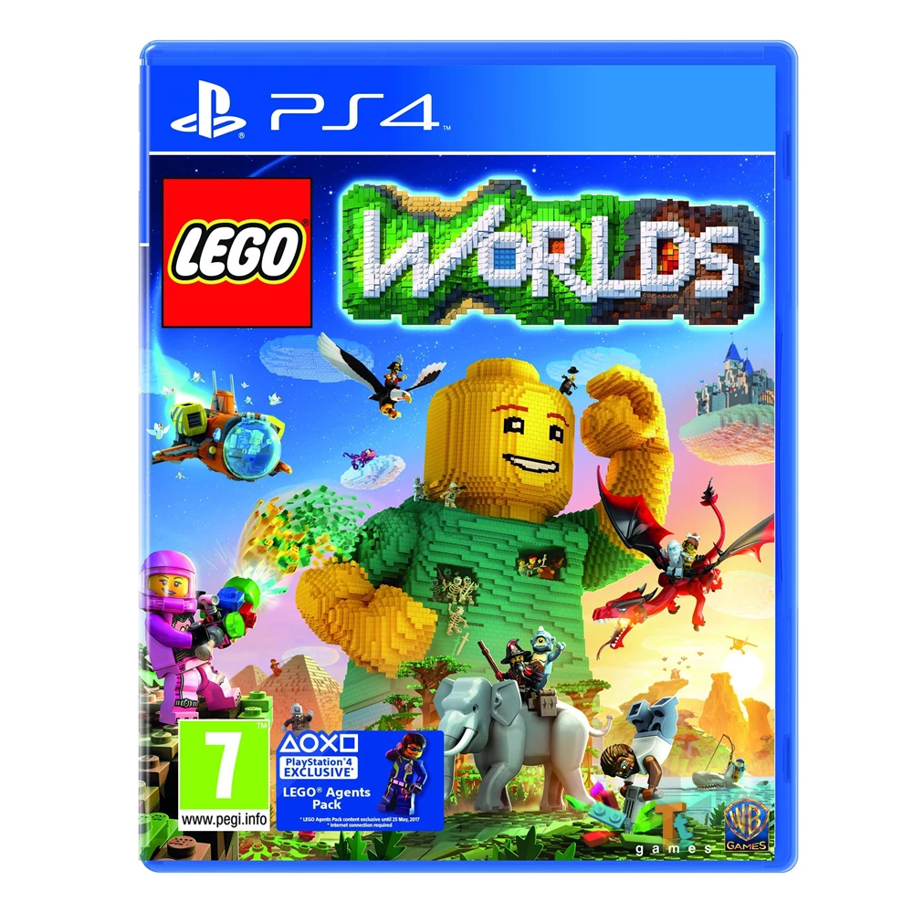 LEGO Worlds PS4 játékszoftver