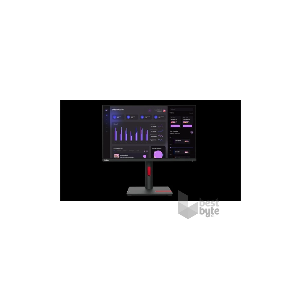 Lenovo 23,8" ThinkVision T24i-30 FHD IPS VGA/HDMI/DP monitor