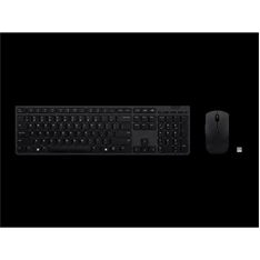 LENOVO Professional Wireless Rechargeable Combo Keyboard and Mouse- magyar