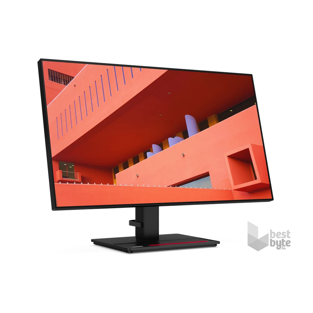 Lenovo 27" ThinkVision P27h-20 QHD IPS DP/HDMI fekete monitor