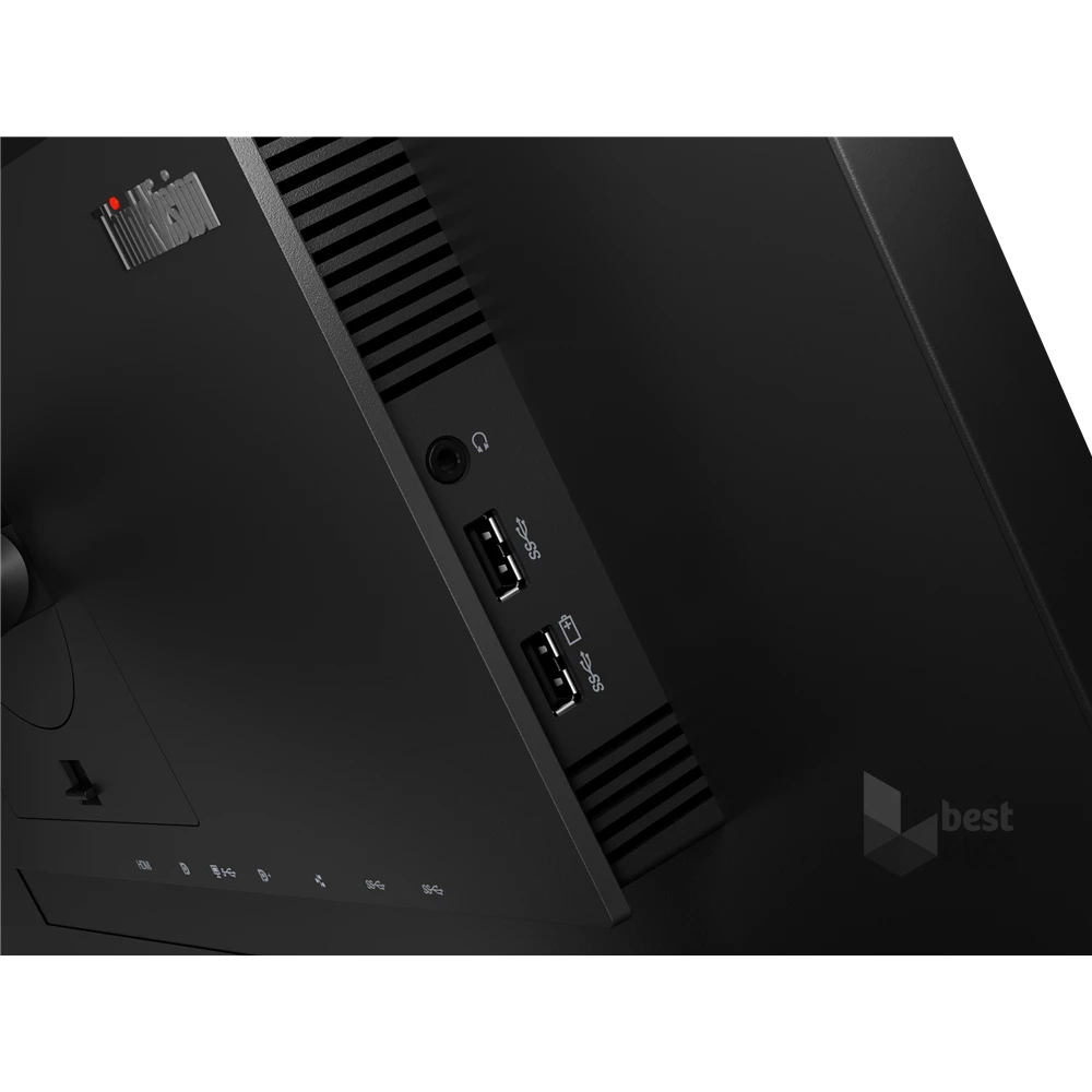 Lenovo 27" ThinkVision P27h-20 QHD IPS DP/HDMI fekete monitor