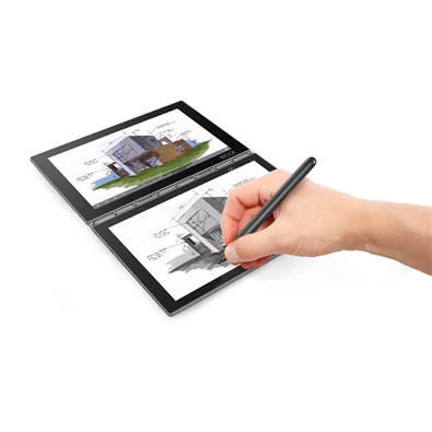 LENOVO YogaBook 10,1"FHD IPS Atom X5 4+64GB Wi-Fi BT fekete Win10Pro tablet
