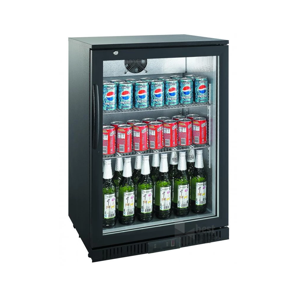 LG 128 LED fekete, Hűtő:128L, bárhűtő