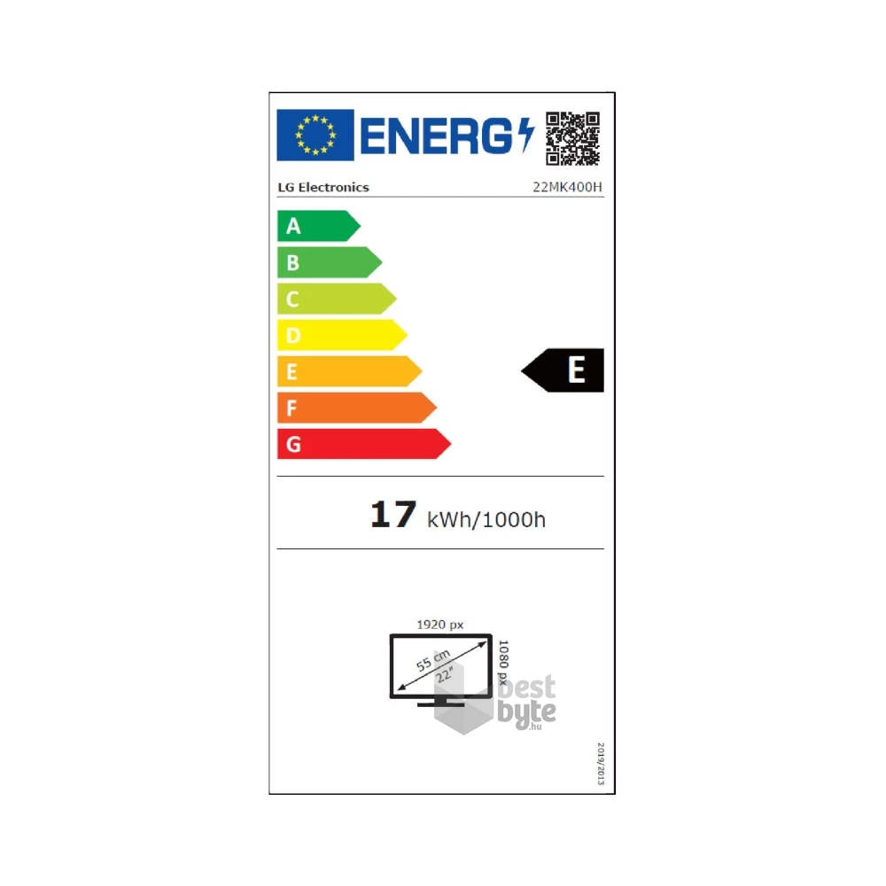 LG 21,5" 22MK400H-B FHD TN HDMI/VGA fekete LED monitor