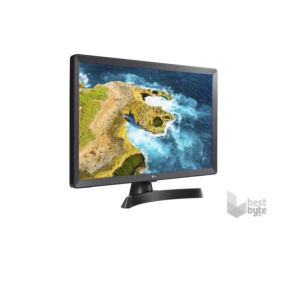 LG 23,6" 24TQ510S-PZ HD ready LED Smart fekete TV-monitor