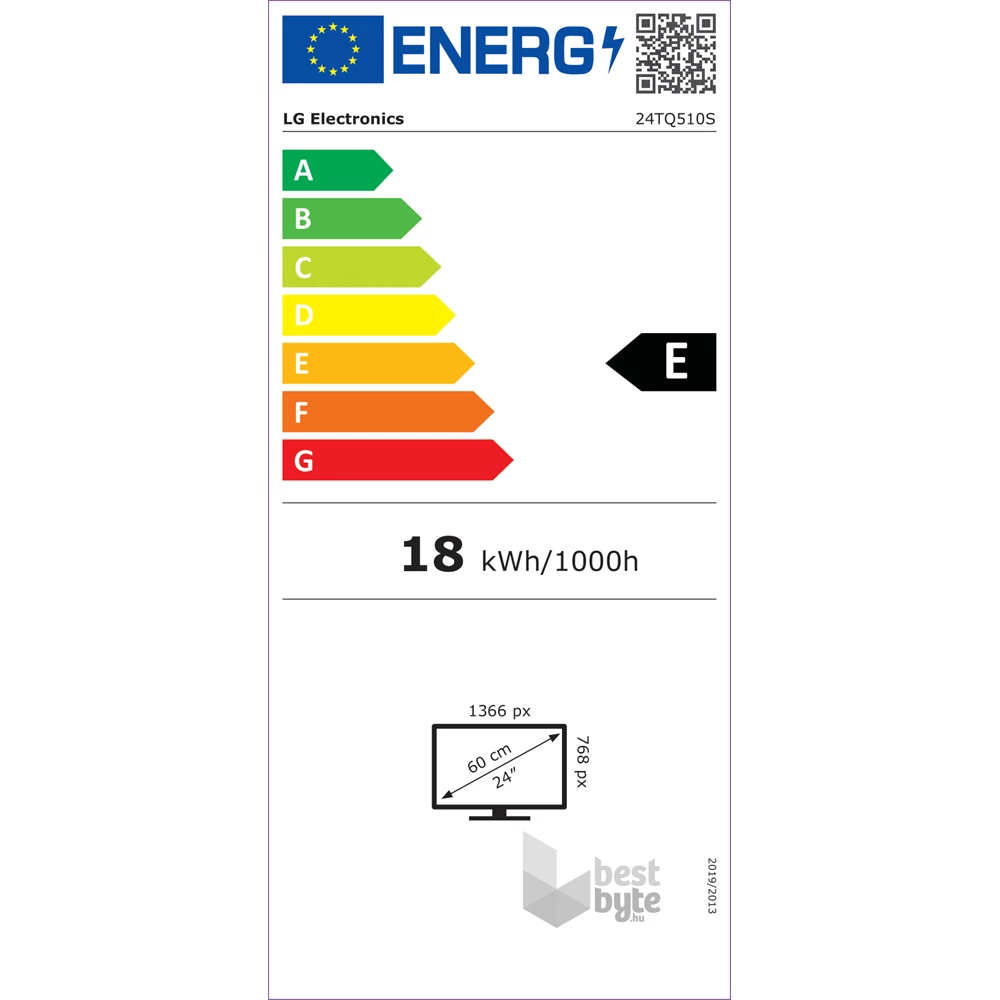 LG 23,6" 24TQ510S-PZ HD ready LED Smart fekete TV-monitor