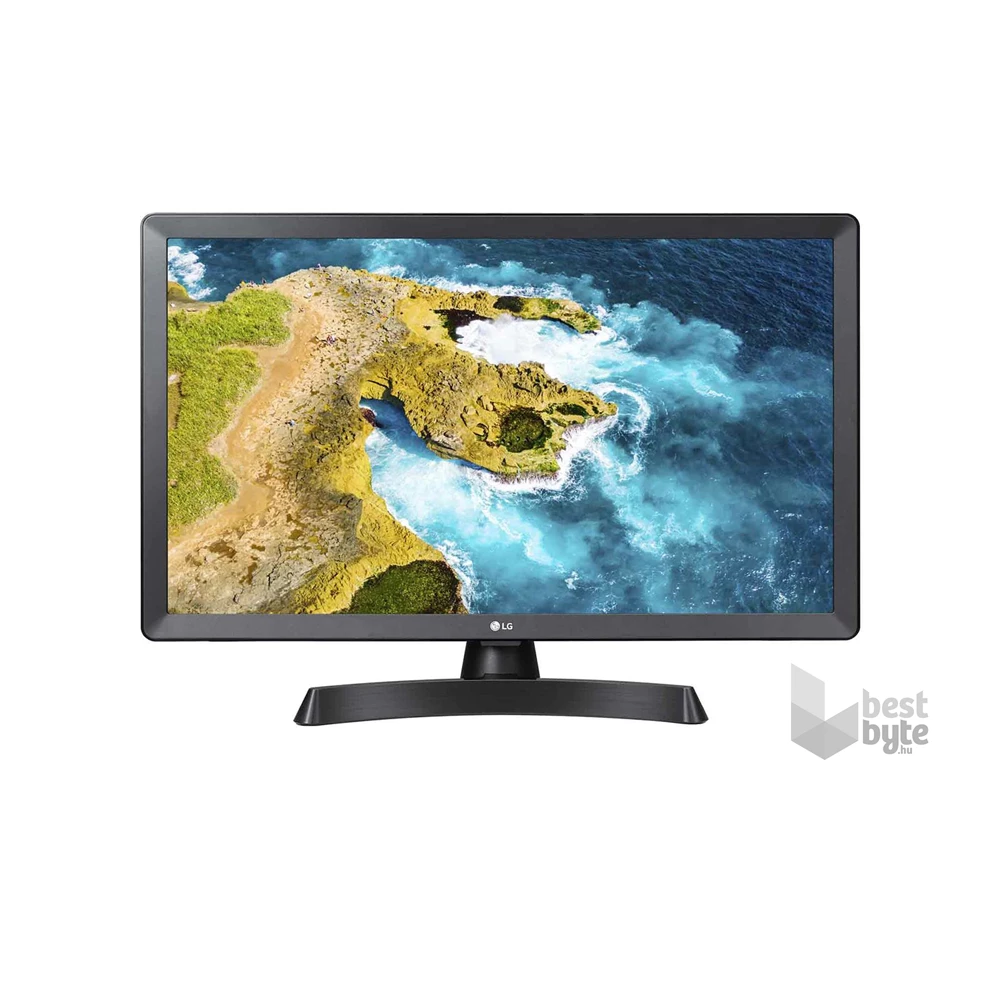LG 23,6" 24TQ510S-PZ HD ready LED Smart fekete TV-monitor