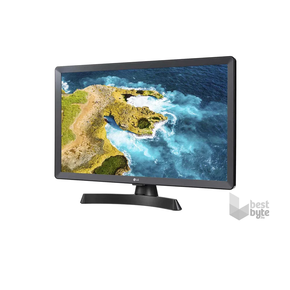 LG 23,6" 24TQ510S-PZ HD ready LED Smart fekete TV-monitor
