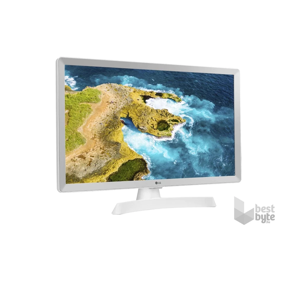 LG 23,6" 24TQ510S-WZ HD ready LED Smart fehér TV-monitor