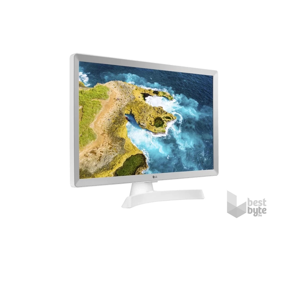 LG 23,6" 24TQ510S-WZ HD ready LED Smart fehér TV-monitor