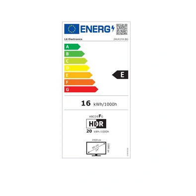 LG 23,8" 24U41YA-B.AEUQ FHD IPS 120Hz HDMI/VGA monitor