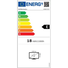 LG 24" 24BK550Y-I FHD LED IPS pivot monitor