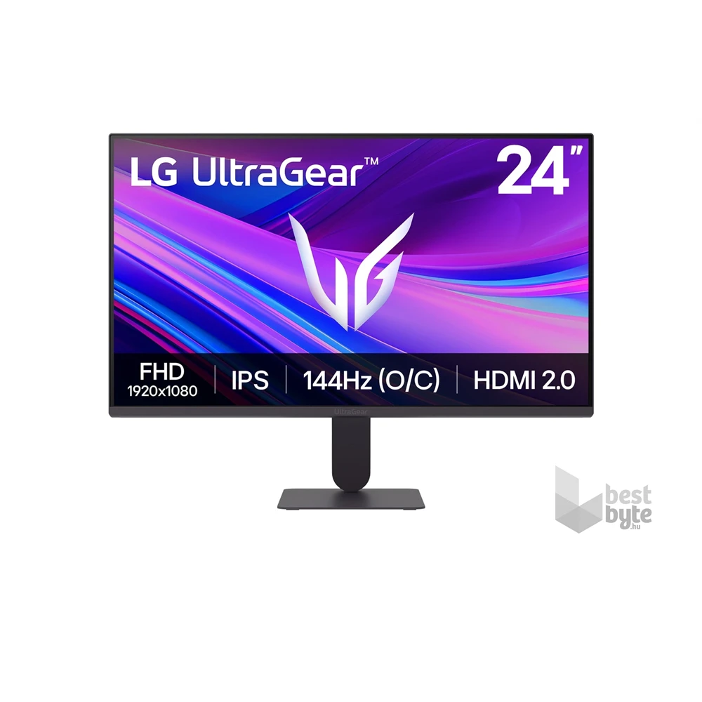 LG 24" 24G411A-B.AEU FHD IPS 144Hz HDMI/DP gamer monitor (Újszerű)