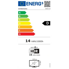 LG 24" 24G411A-B.AEU FHD IPS 144Hz HDMI/DP gamer monitor (Újszerű)