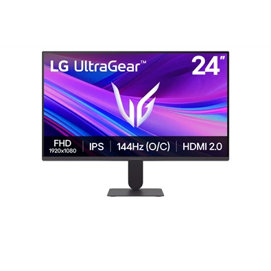 LG 24" 24G411A-B.AEU FHD IPS 144Hz HDMI/DP gamer monitor