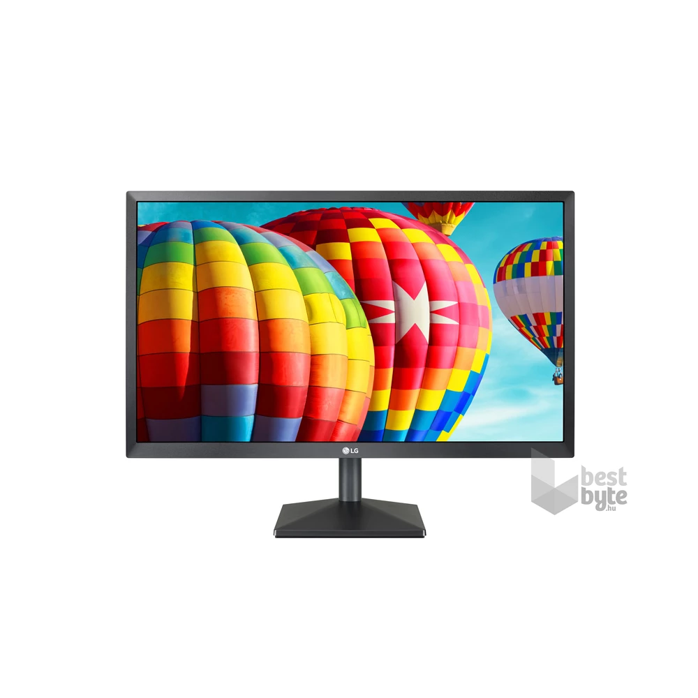 LG 24" 24MK430H-B FHD IPS 100Hz VGA/HDMI fekete LED monitor