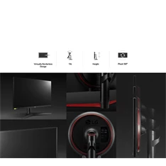 LG 27" 27GN750-B 240Hz HDMI Display LED gamer monitor