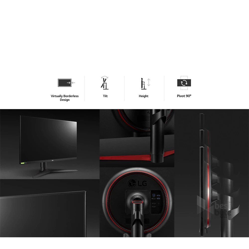 LG 27" 27GN750-B 240Hz HDMI Display LED gamer monitor