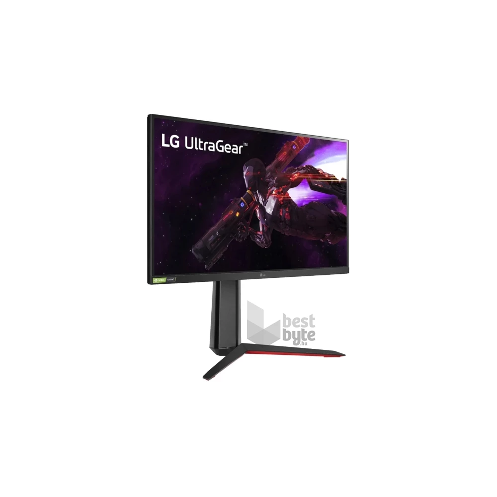 LG 27" 27GP850-B QHD Nano IPS 165Hz HDMI/DP/USB fekete gamer monitor