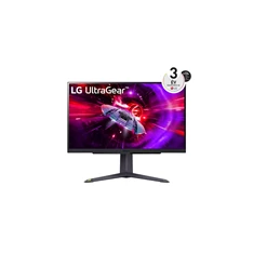 LG 27" 27GR75Q-B (IPS; 16:9; 2560x1440; 165Hz; 1ms; 350cd; HDMIx2; DP; HDR10; sRGB99%, Pivot) GAMER monitor