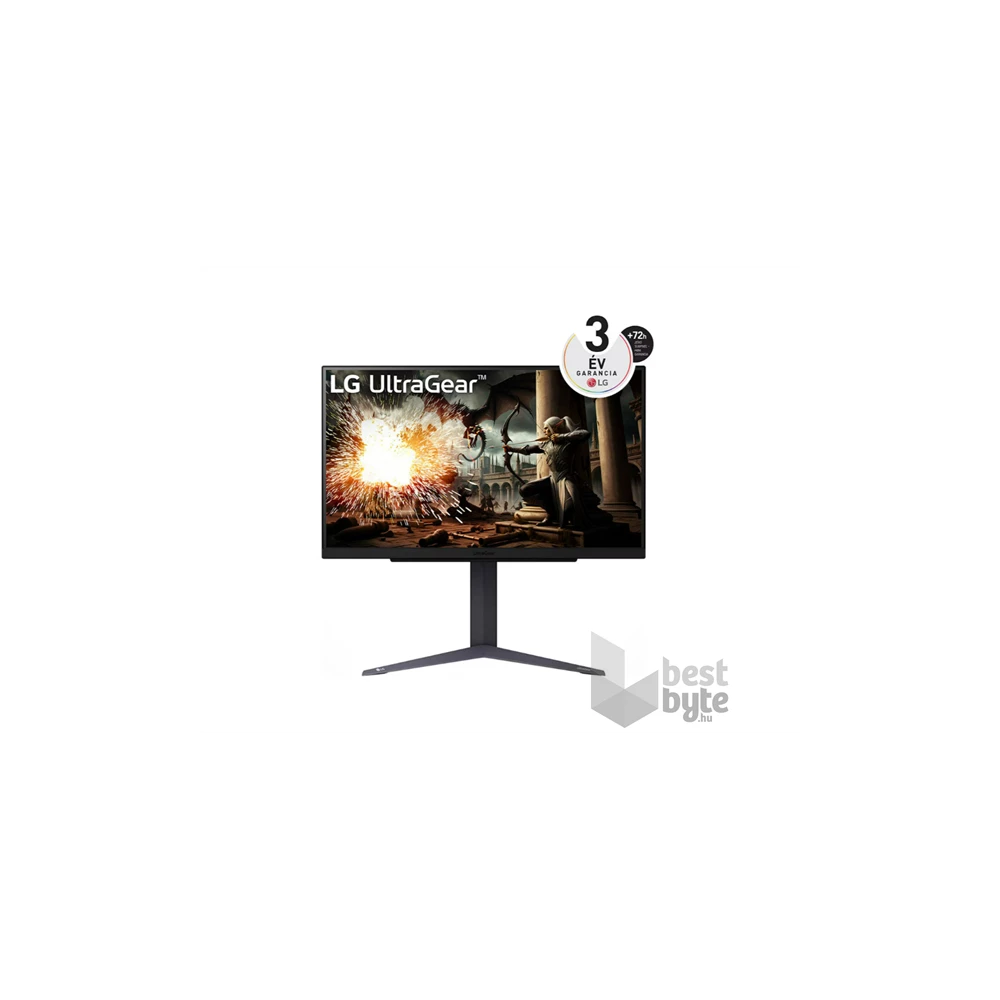 LG 27" 27GS75Q-B QHD IPS 180Hz HDMI/DP gamer monitor